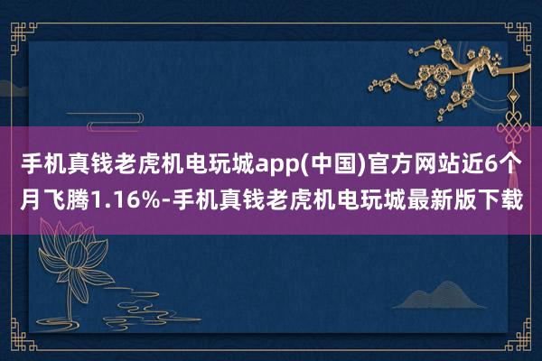 手机真钱老虎机电玩城app(中国)官方网站近6个月飞腾1.16%-手机真钱老虎机电玩城最新版下载